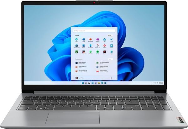 Notebook Lenovo IdeaPad 1i 82QD00DHUS 15.6" Intel Core I3 1215U 8 GB DDR4 256 GB SSD - Imagen 3