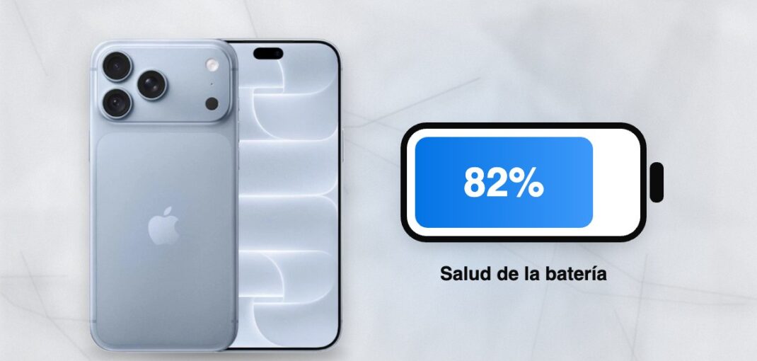 Salud de la batería del iPhone