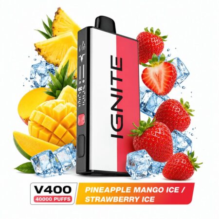 Vaper desechable Ignite Mix 40000 puffs PINEAPPLE MANGO ICE/STRAWBERRY ICE