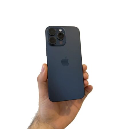 iPhone 15 Pro Max 512GB Titanio Azul Outlet – Dorso
