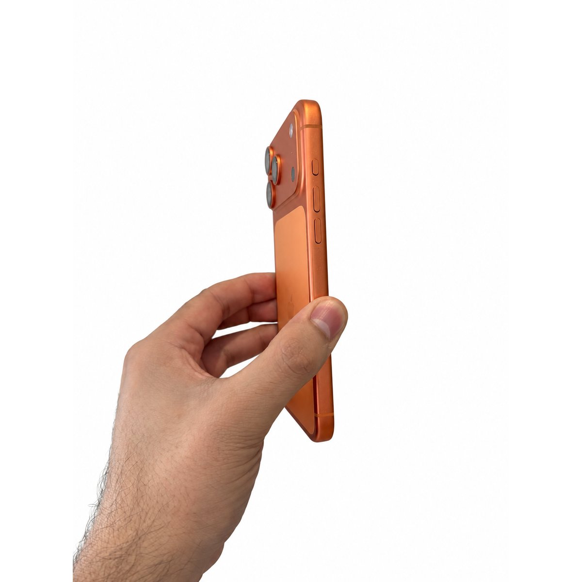 iPhone 17 Pro Max 512GB Naranja Cósmico Outlet – Lateral volumen