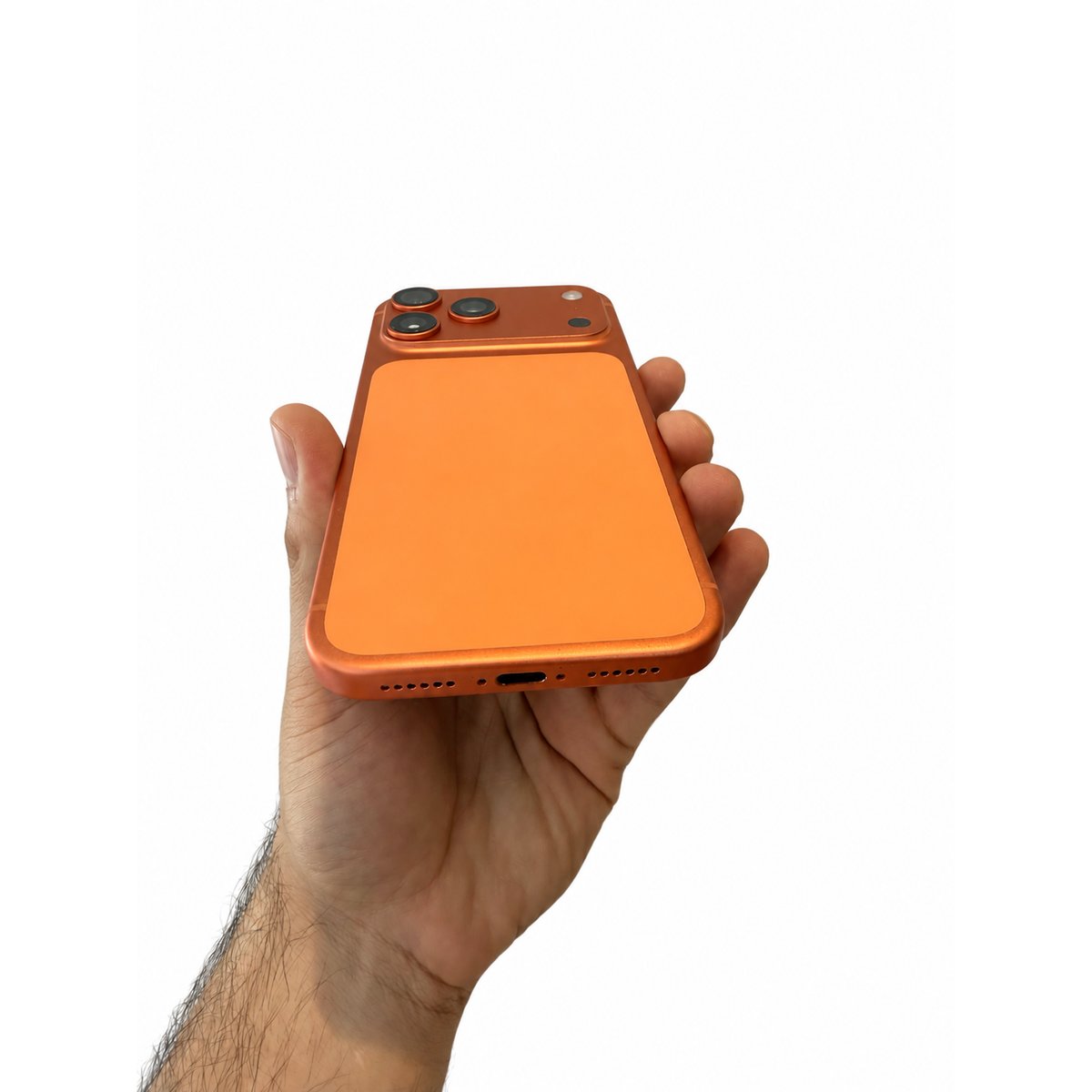 iPhone 17 Pro Max 512GB Naranja Cósmico Outlet – Base conector