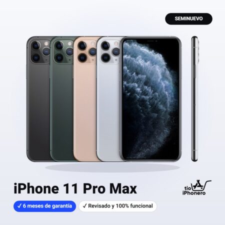 iPhone 11 Pro Max seminuevo – Tío iPhonero