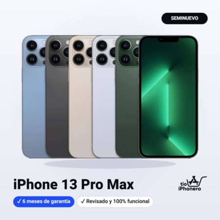 iPhone 13 Pro Max seminuevo – Tío iPhonero