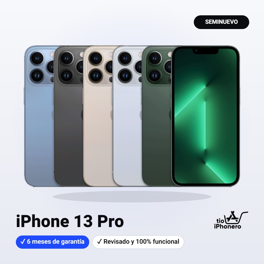 iPhone 13 Pro seminuevo – Tío iPhonero