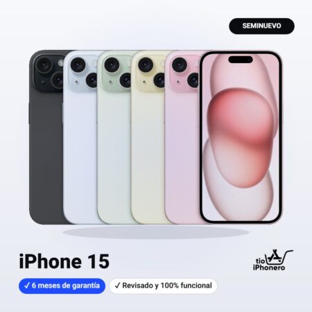 iPhone 15 seminuevo – Tío iPhonero