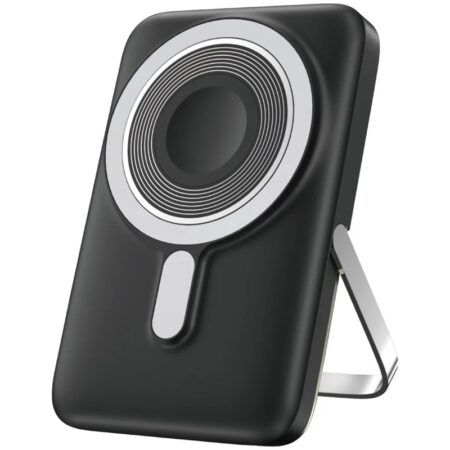 Cargador magnético WiWu 3 en 1 Wi-P018 color negro