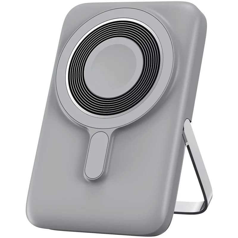 Cargador magnético WiWu 3 en 1 Wi-P018 color gris