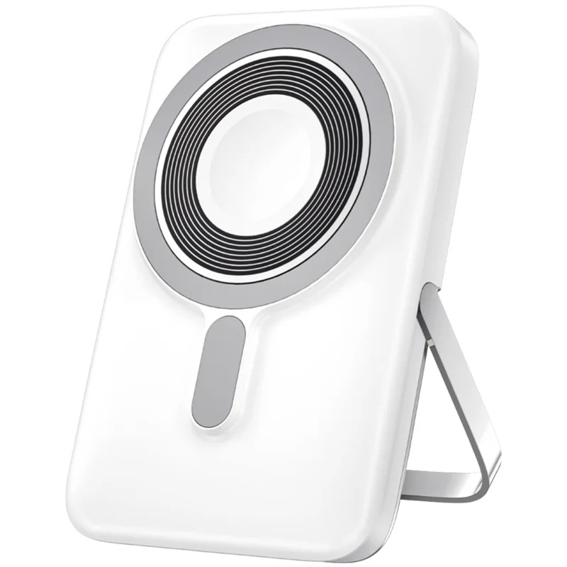 Cargador magnético WiWu 3 en 1 Wi-P018 color blanco