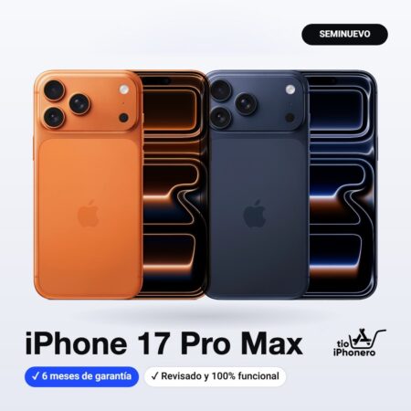 iPhone 17 Pro Max Seminuevo - Tío Iphonero